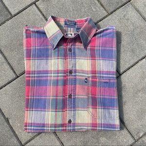 5 for $25 ⭐️ Plaid button G.H. Bass and Co. - size M - fishing shirt
